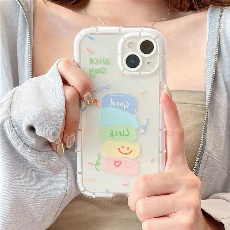 Ốp Điện Thoại Họa Tiết Màu Kem Xinh Xắn Cho IPhone 12 13 11 Pro Max X Xs Max Xr Dvgjvt5