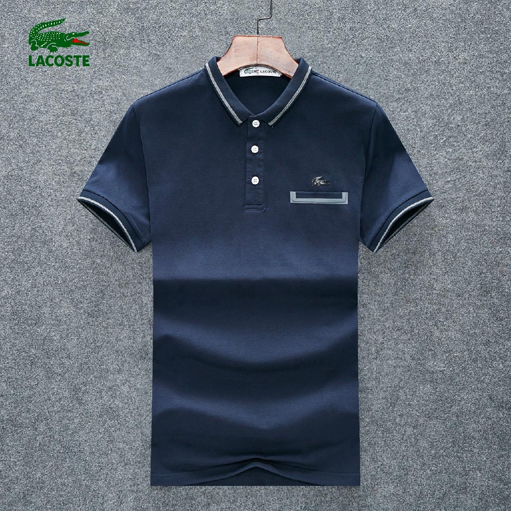 Trendy LACOSTE Men's Polo Shirt Short-sleeved