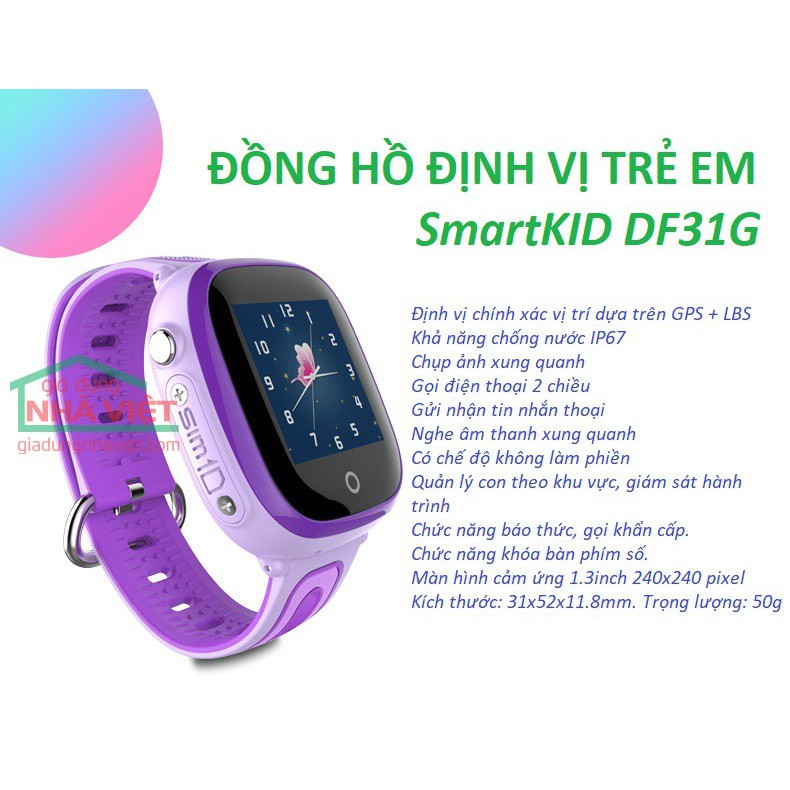 đồng hồ định vị df31 xài sim