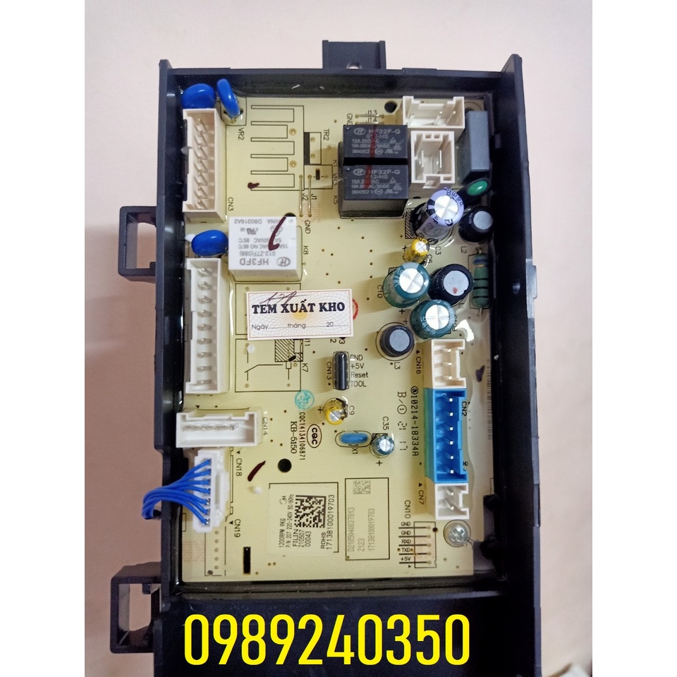 Bo mạch máy giặt Toshiba 8,5kg TW-BH95S2V WK cửa ngang chính hãng