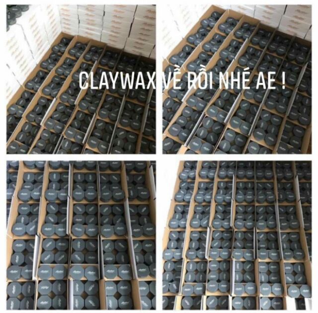 Combo gôm COLONNA VÀ SÁP CLAY WAX tặng kèm lược tạo kiểu