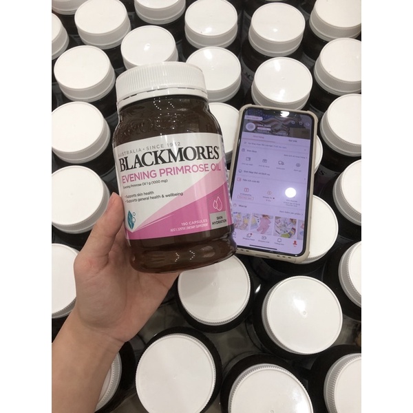 Hoa Anh Thảo Blackmores Evening Primrose Oil 190 Viên