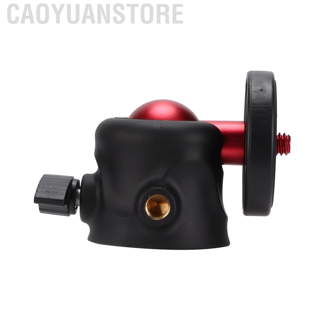 Đầu gắn giá đỡ ba chân mini bằng hợp kim nhôm xoay 360 độ 1/4 inch | BigBuy360 - bigbuy360.vn