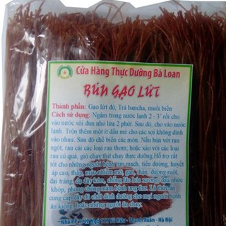 Bún gạo lứt gói 500g- Gạo lứt Bà Loan