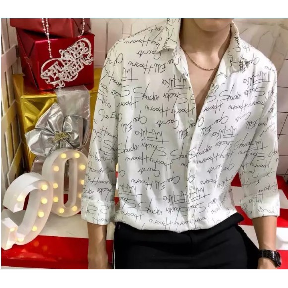 ÁO SƠ CHỮ KÝ NAM NỮ THỜI TRANG