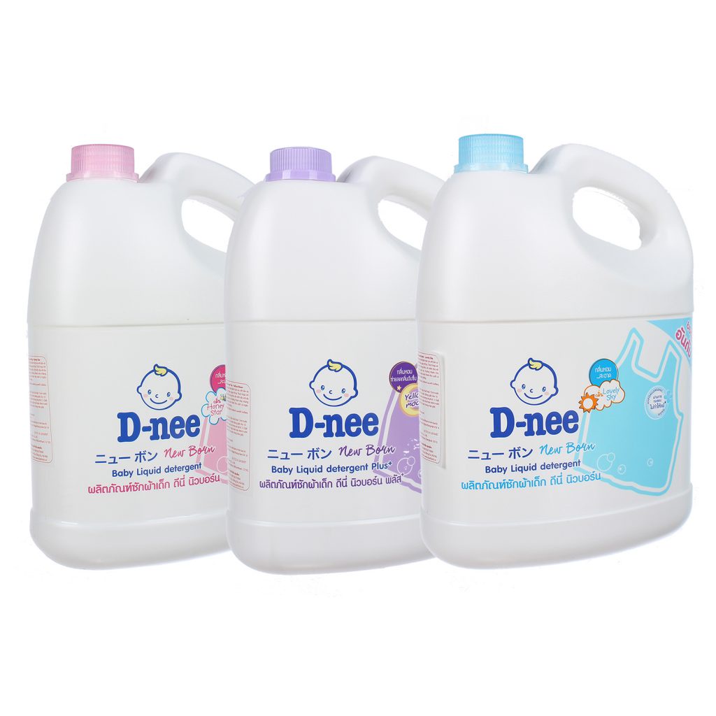 Nước giặt quần áo Dnee cho bé can 3000ml