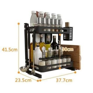 Kệ đựng gia vị 2 tầng