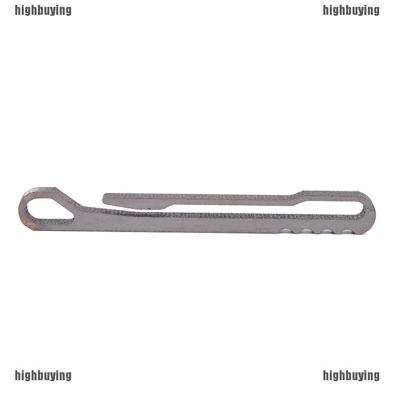 Móc khóa đa năng bằng hợp kim titan