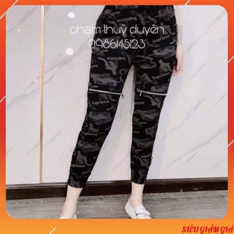 Quần rằn ri hot hit,túi hộp,bo ống thời trang