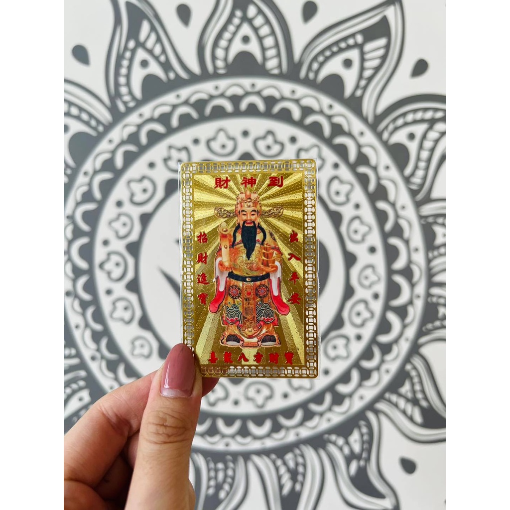 Kim Bài Tài Thần Vạn Sự Tài Lộc KHÔI SỈ HÀNG THÁI LAN