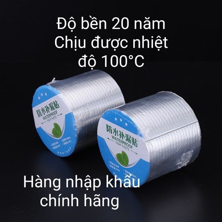 [Freeship 99k] Băng keo chống thấm 10m