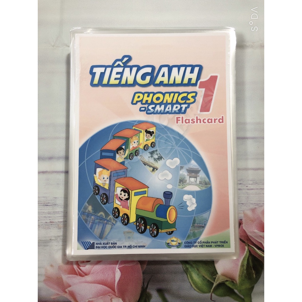 Flashcards Tiếng Anh Smart Phonics 1 -ép plastics bền đẹp