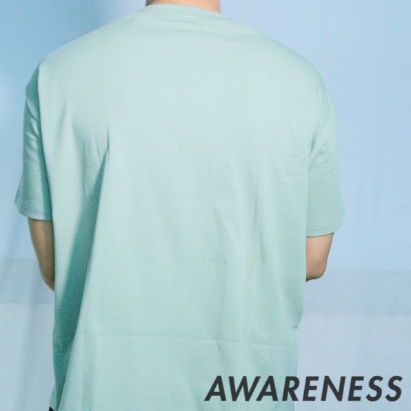 Áo thun trơn Nam Nữ Unisex - Áo Form Rộng Cotton Cao Cấp - awareness