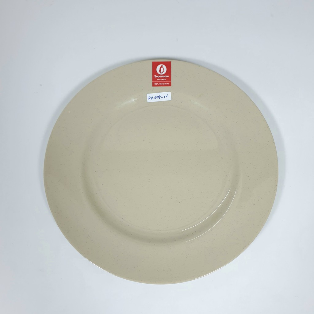 Dĩa đáy cạn Melamine Superware -Thái Lan (15,5-25,5)cm