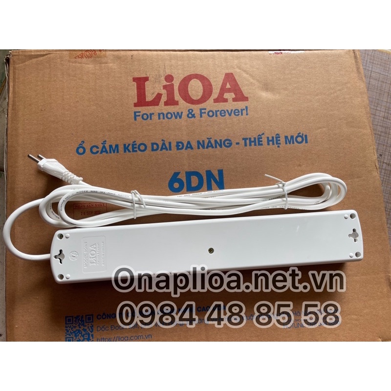 Ổ Cắm Lioa 6 Ổ cắm 3 chấu