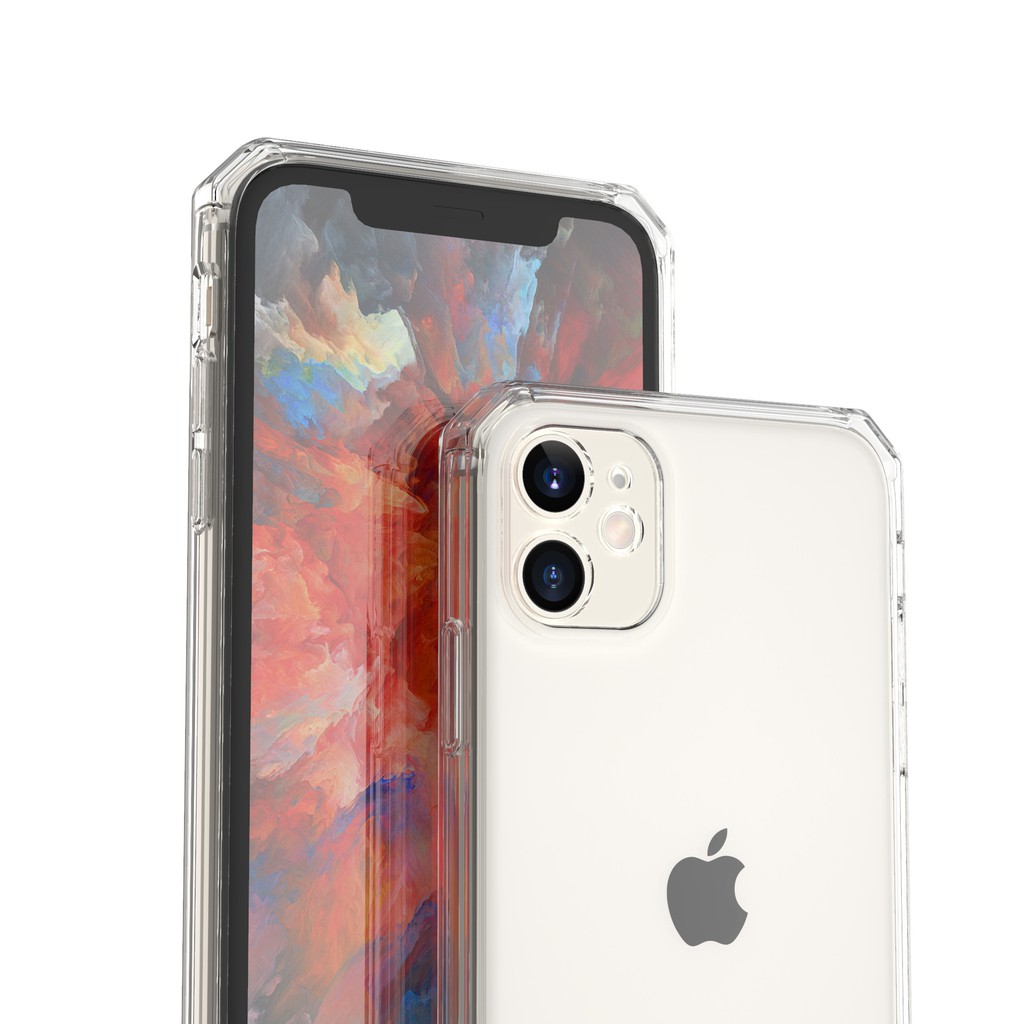 🍓🍇🥝Ốp lưng iPhone Trong suốt Cạnh vuông Cho Iphone 12 11 Pro Max X Xs Max Xr 7 8 Plus 2020🍓🍇🥝