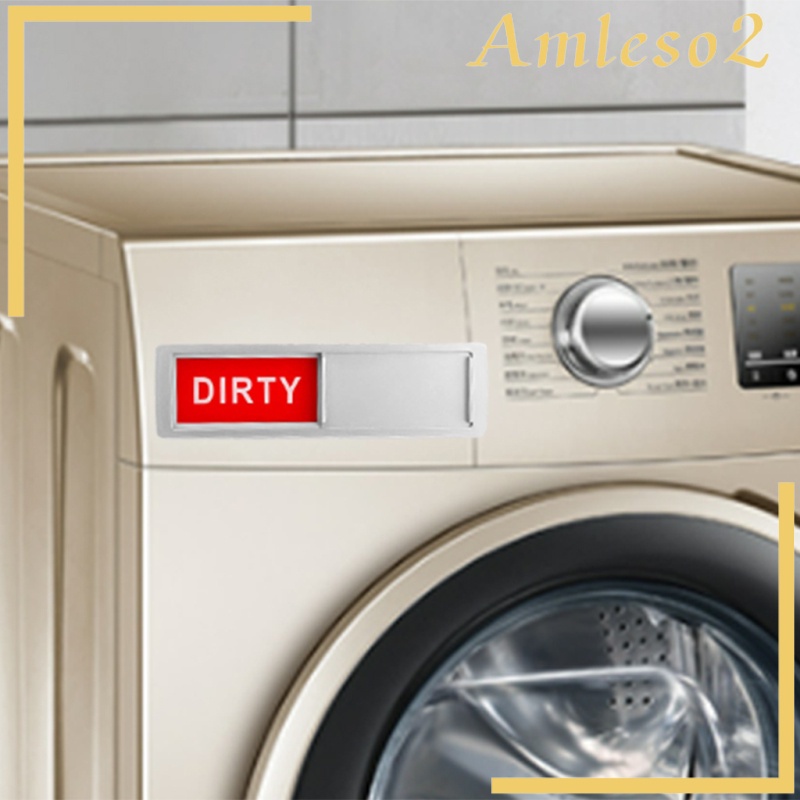 Thanh nam châm ký hiệu sạch/ bẩn dành cho máy rửa chén trong nhà bếp