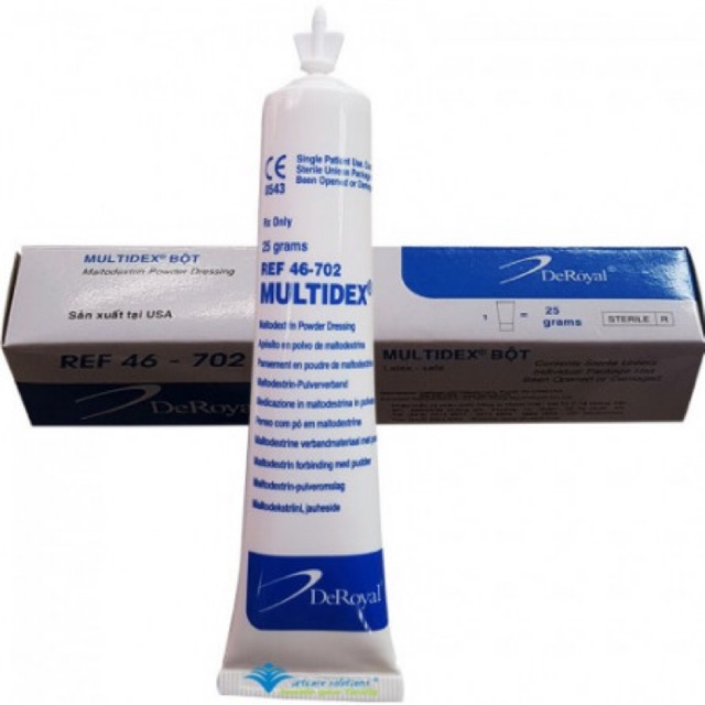 Multidex bột 25g trị vết thương