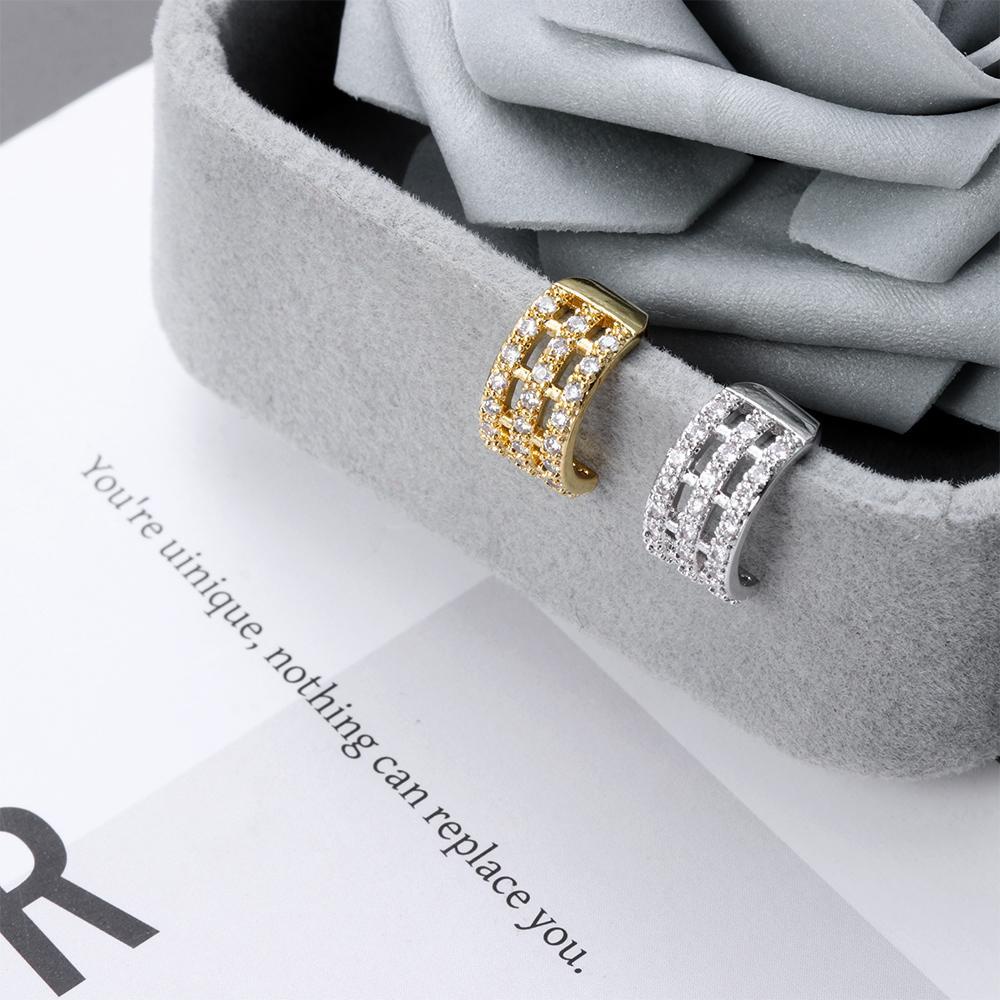 Khuyên Đeo Vành Tai CZ Dự Tiệc