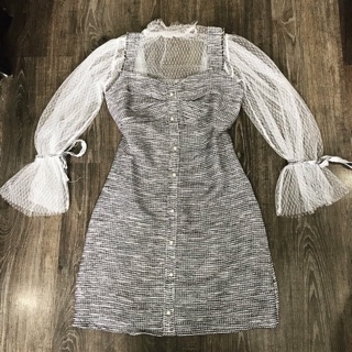 Set áo kiểu kèm đầm