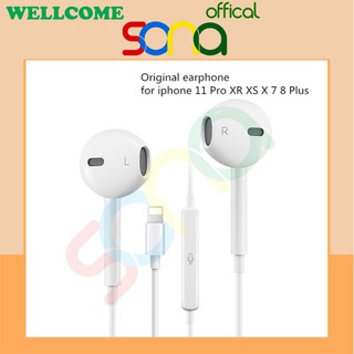 Tai nghe dây ZIN Iphone chân cắm Lightning, cắm trực tiếp nghe luôn - SONA offical