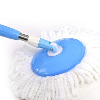 Cây Lau Nhà Rời Tháo Lắp Dễ Dàng, Cây Lau nhà Thái Lan xoay 360 độ (XANH)