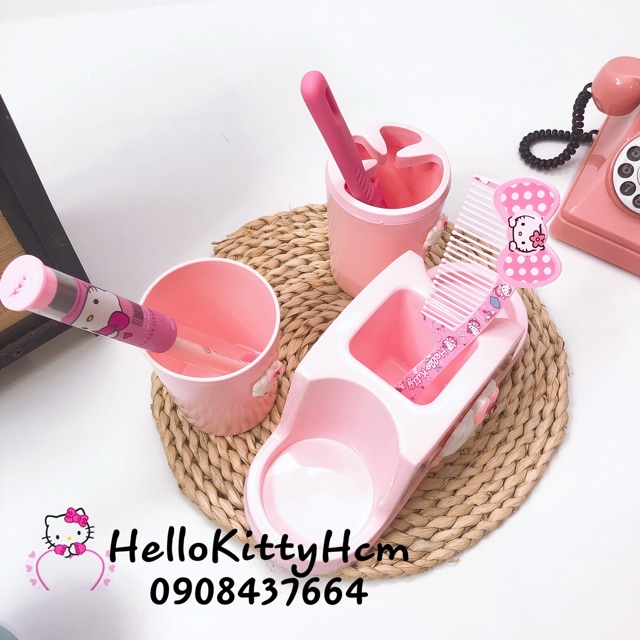 Khay vật dụng nhà tắm HelloKitty