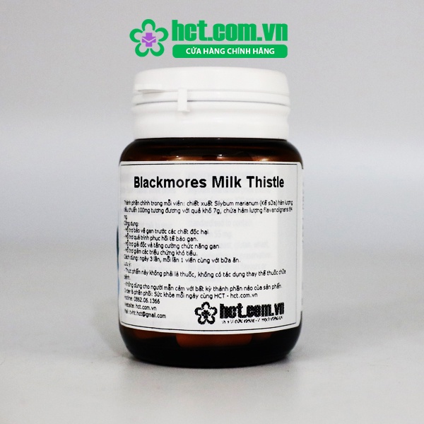 Thải Độc Gan Blackmores Milk Thistle Lọ 42 Viên