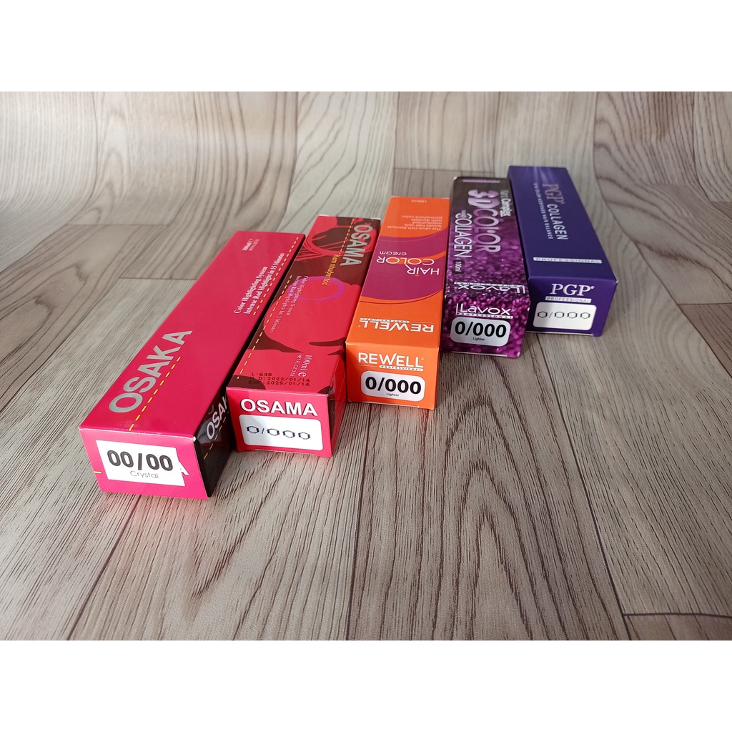 Màu nhuộm tóc 0000 - Không có Oxy
