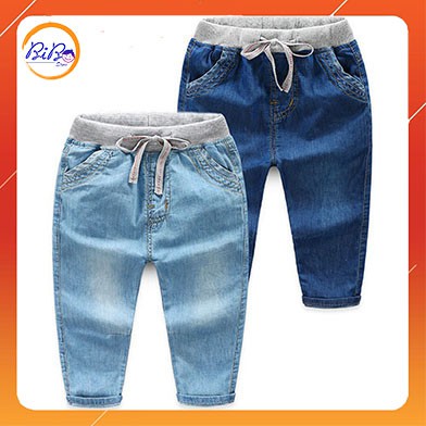 Quần Bé Trai Bé Gái Xuất Dư, Quần Jean Bé Trai Bé Gái Đi Học Đi Chơi Size 10-25Kg Chất Jean BiBo Store