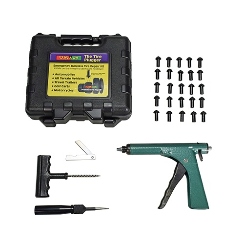 Bộ vá vỏ không ruột Stop & Go 1085, bộ vá vỏ không ruột xe ô tô, mô tô, xe máy Stopngo, nhập khẩu Mỹ