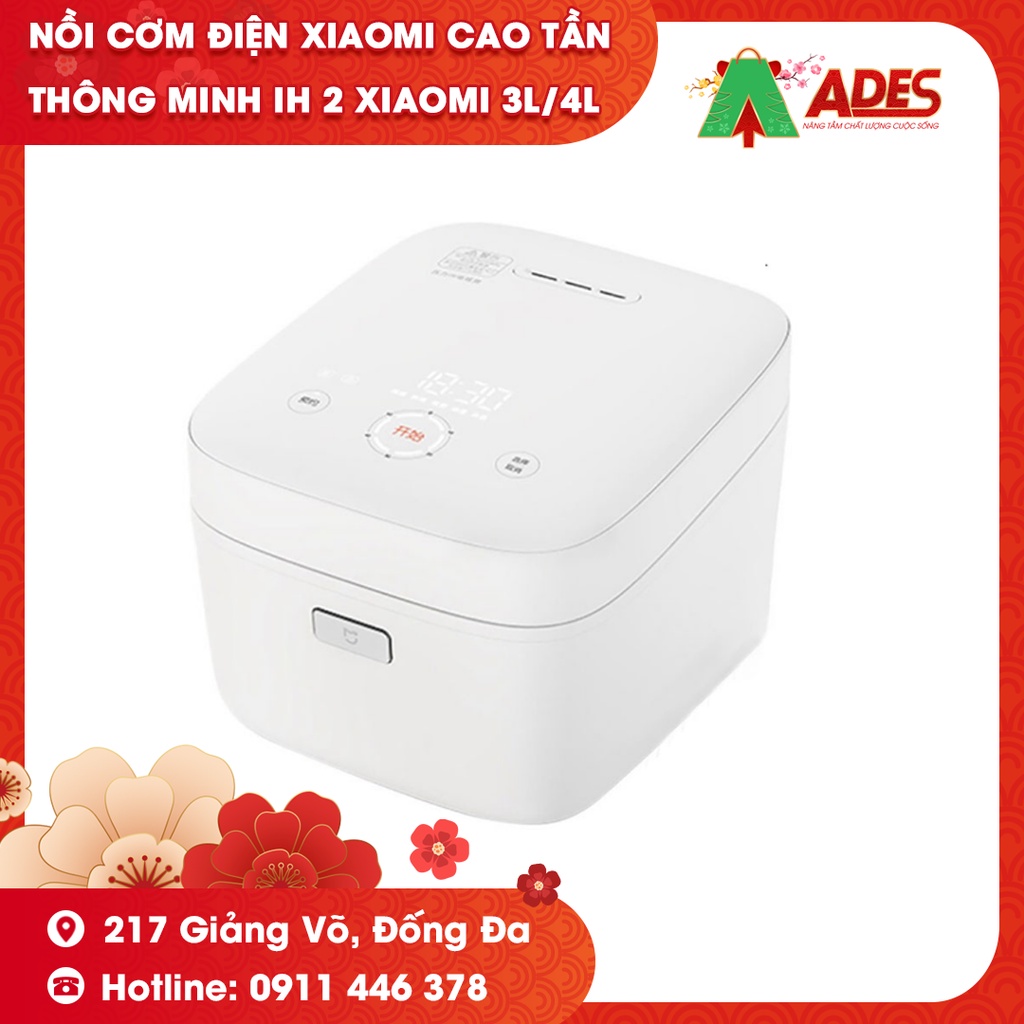 Nồi Cơm Điện Xiaomi Cao Tần thông minh IH 2 Xiaomi 3L/4L - Bảo hành Chính hãng