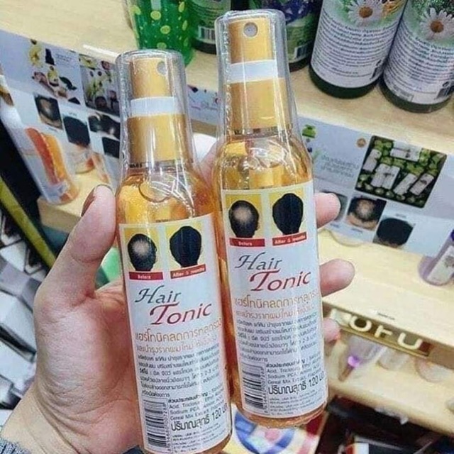 Xịt mọc tóc dài Genive Hair tonic - Thái lan