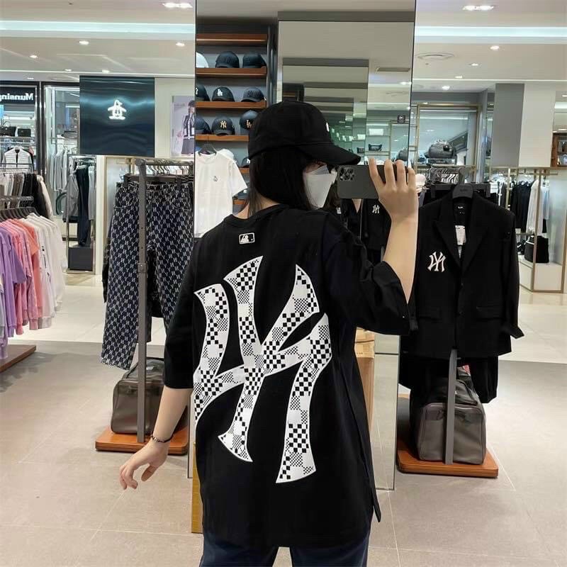 Áo MLB Full Tag Hình Thật Vải Cotton Thoáng Mát