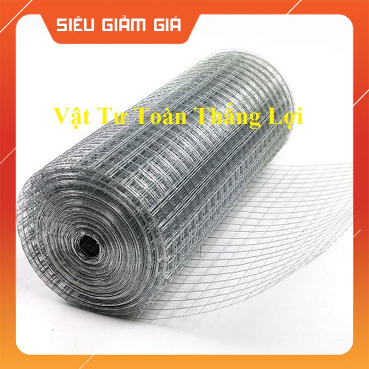 (Khổ cao1m) Lưới inox 304 không gỉ sét ô vuông 0.5cm ,1,2cm, 2cm