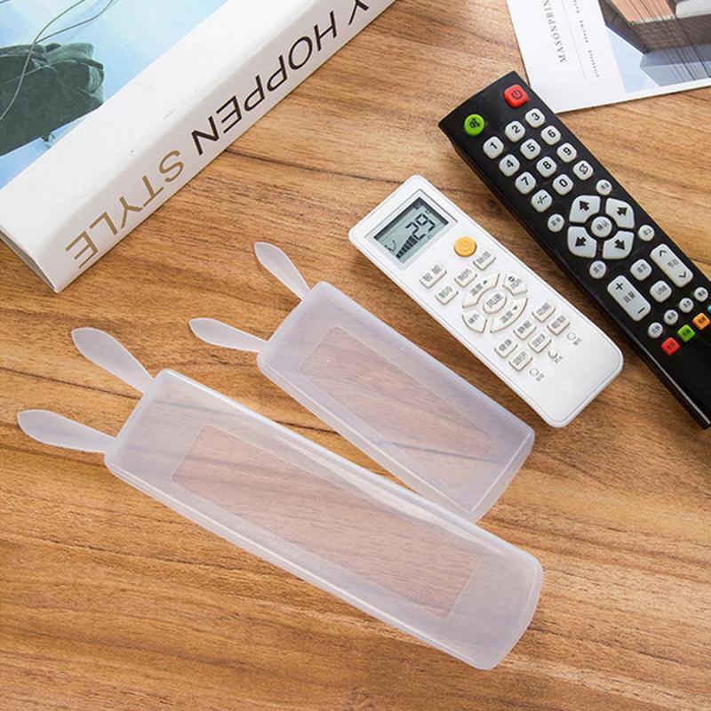 Vỏ bọc bảo vệ điều khiển từ xa bằng silicone chống thấm nước chống bụi bẩn thiết kế tai thỏ dành cho tivi máy lạnh