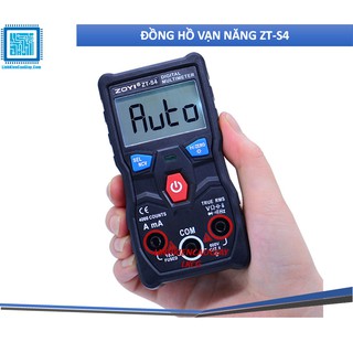 ĐỒNG HỒ VẠN NĂNG TỰ ĐỘNG ZT-S4 BH 06 THÁNG, THANG ĐO TỰ ĐỘNG ZOYI ZT S4