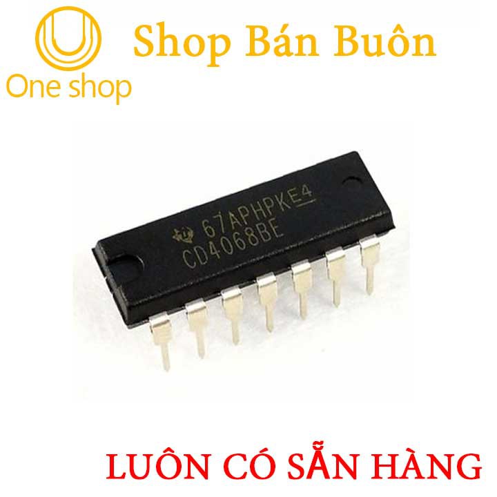 Linh Kiện CD4068BE DIP14