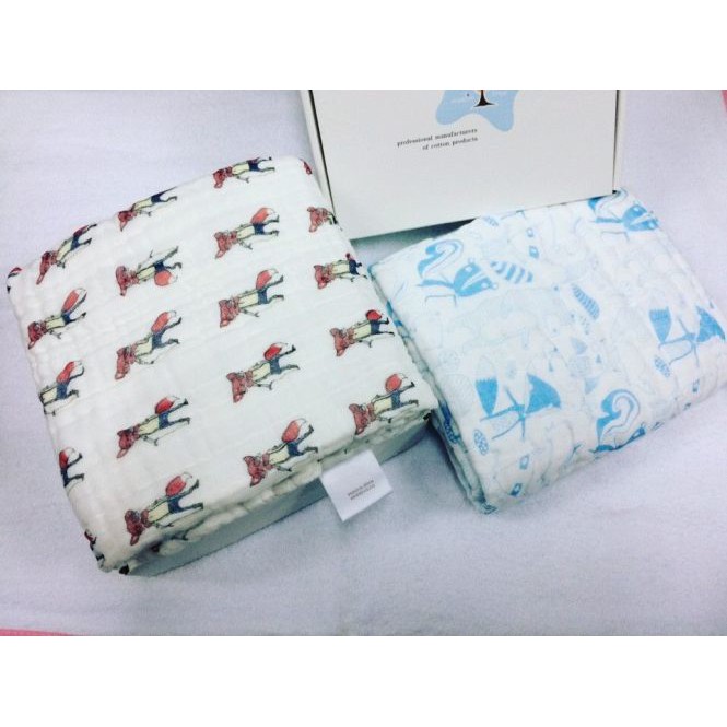 Chăn xô 4 lớp Muslin Tree