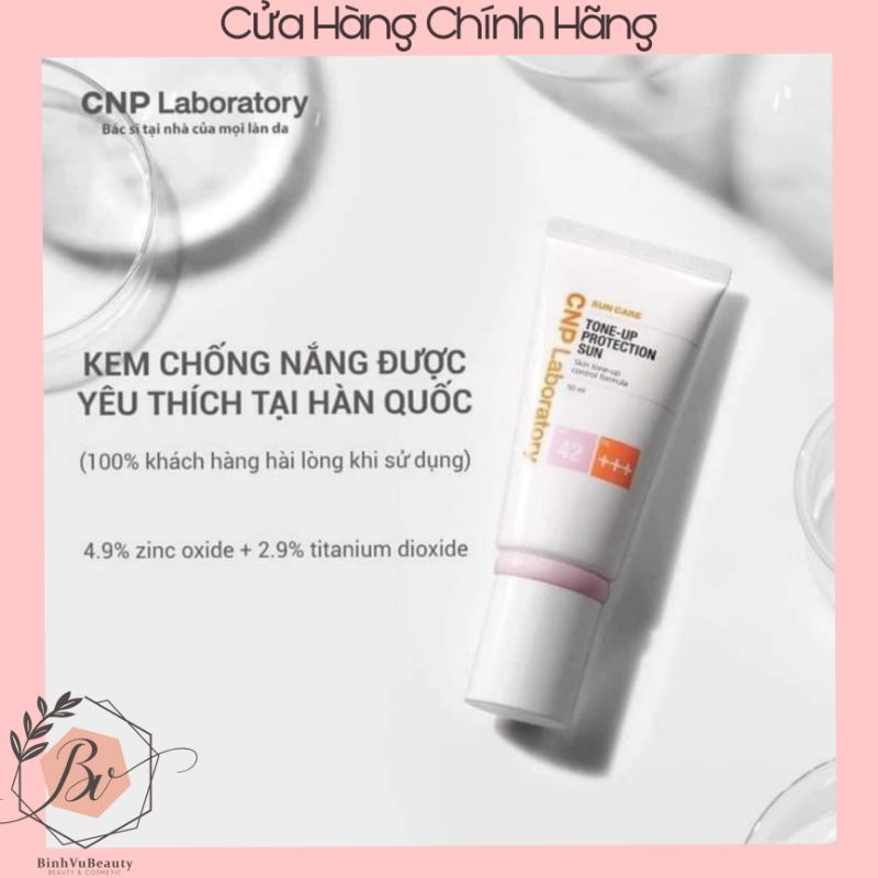 Kem chống nắng CNP Tone Up Protection Sun 42+++