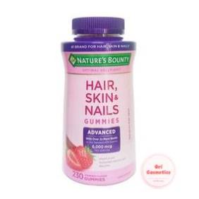 [Chính hãng] Hair Skin Nails Gummies - Kẹo dẻo hỗ trợ làm đẹp da, tóc và móng, 230 viên