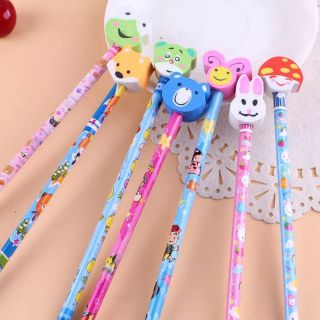 COMBO 100 BÚT CHÌ KUTE KÈM TẨY