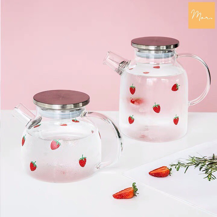 Bình nước thủy tinh chịu nhiệt - BN04