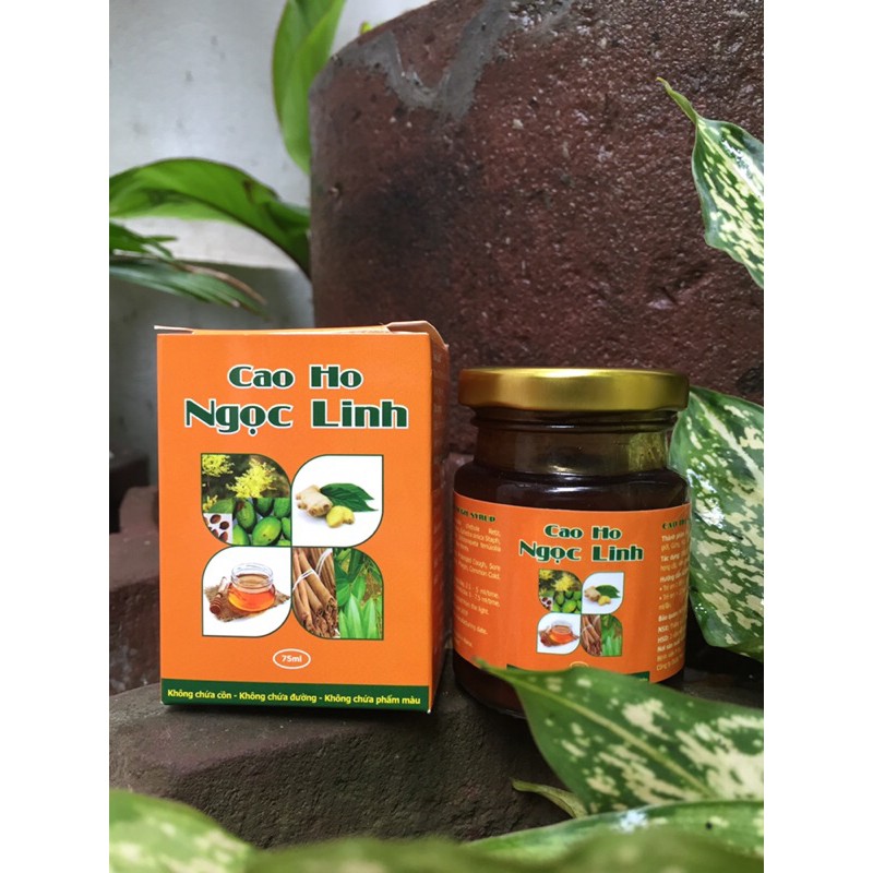 Cao ho Ngọc Linh- Cao lỏng dạng siro ho /75ml