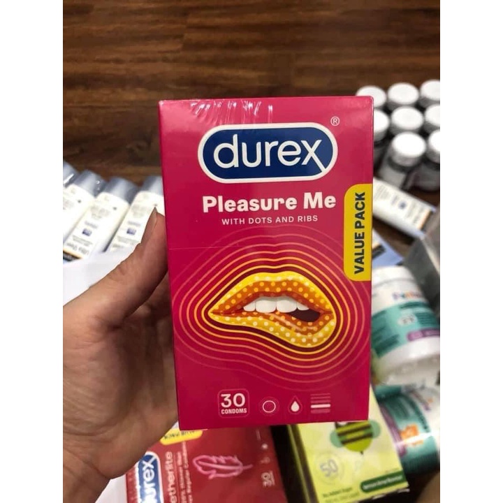 -Durex Úc loại Siêu Mỏng và Gân Gai hộp 30 cái