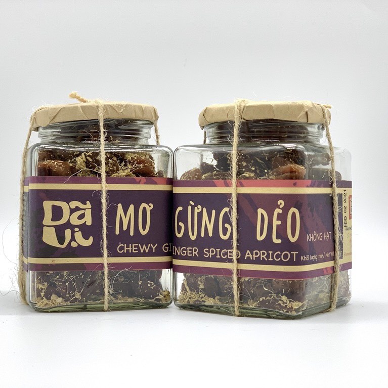 Ô mai  - 300g | mơ gừng, mận cơm, sấu bao tử, quất hồng bì