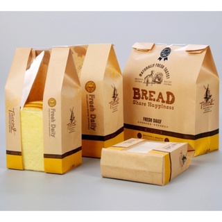 Lốc 50 chiếc túi bánh mì hoa cúc, túi đựng sanwich, bánh cookie