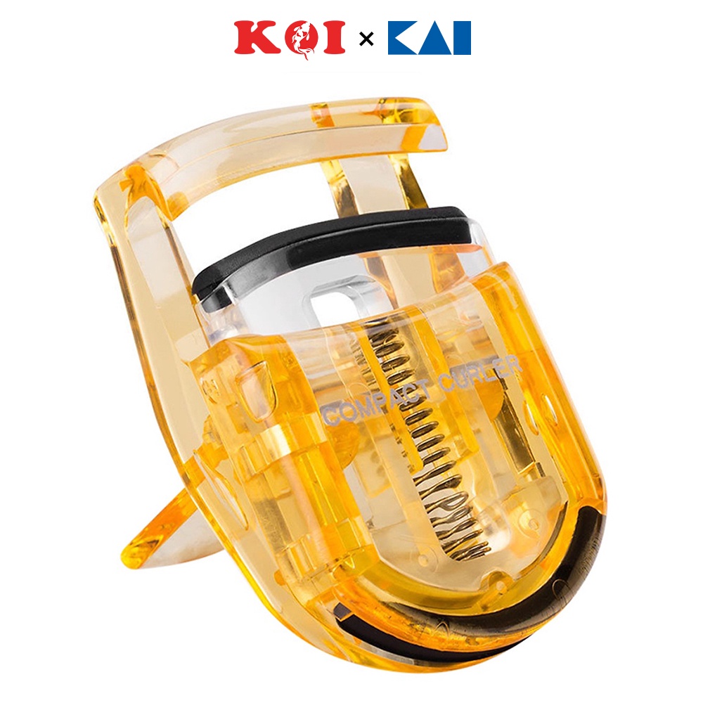 Dụng cụ uốn cong mi thân nhựa Kai KQ-0153 màu vàng