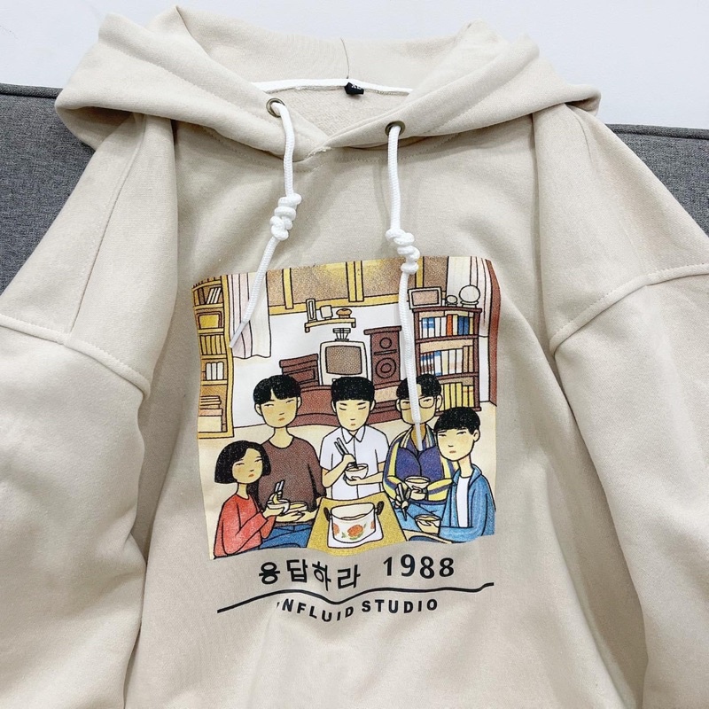 ÁO HOODIE NỈ GIA ĐÌNH ulzzang unisex pqk | BigBuy360 - bigbuy360.vn