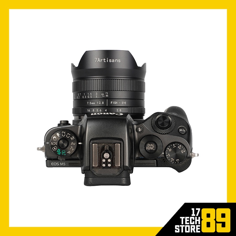 Ống kính 7Artisans 7.5mm F2.8 Fisheye Mark II For Canon EOS-M